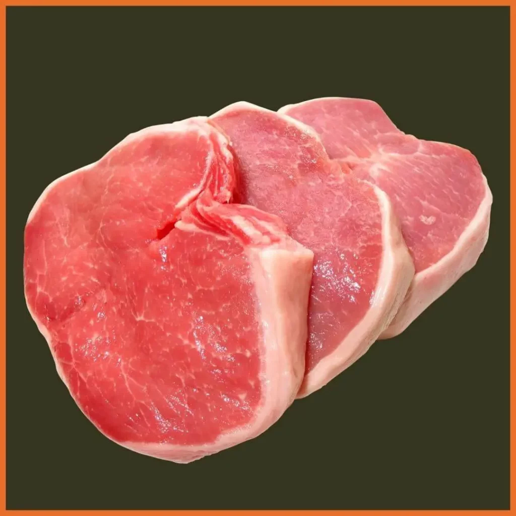 Chuleta o solomillo de cerdo