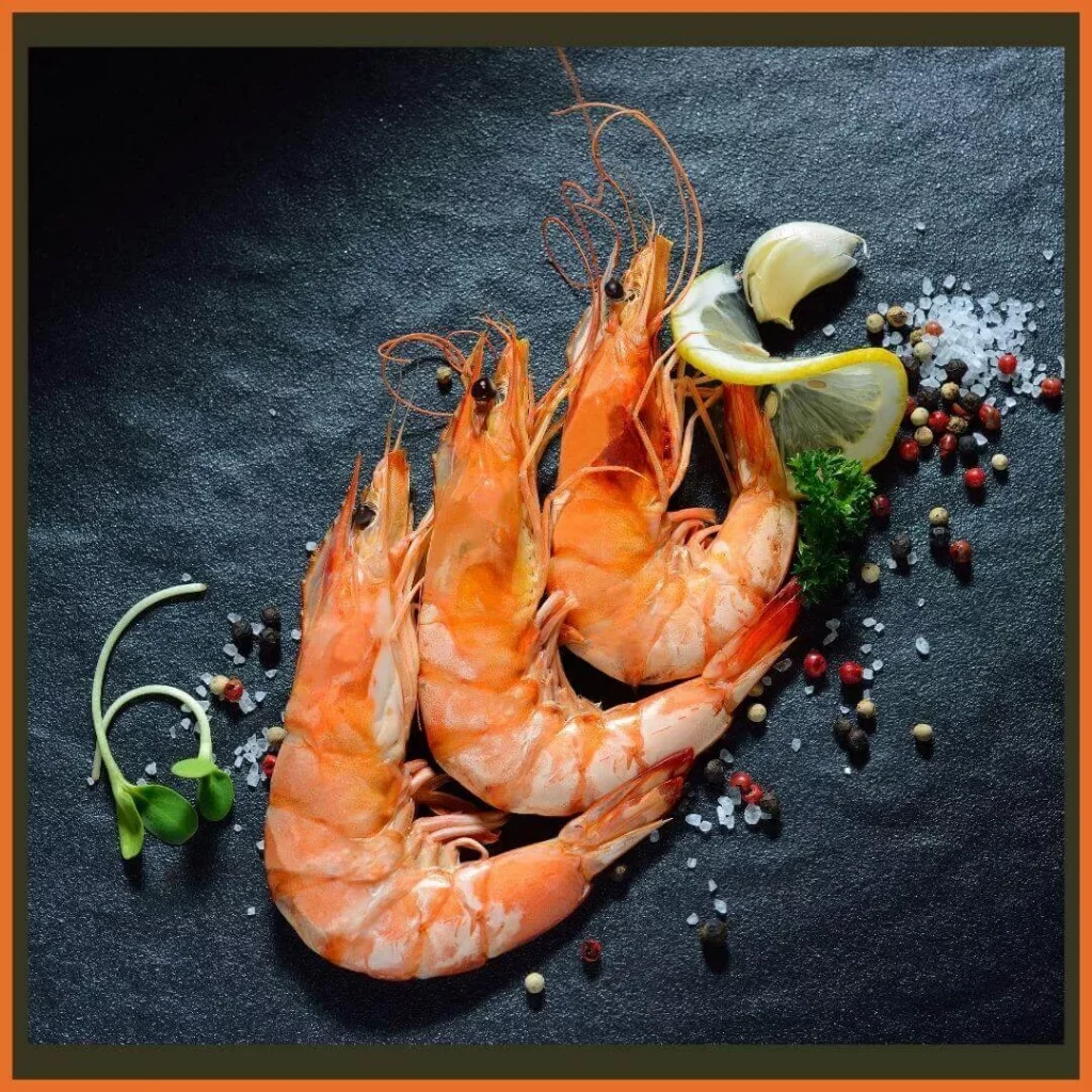 Langostinos plancha cocidos