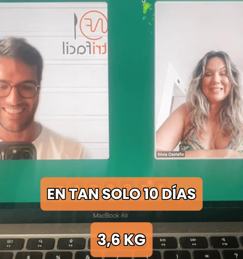 Caso de éxito: mujer que perdió peso y redujo inflamación en 10 días