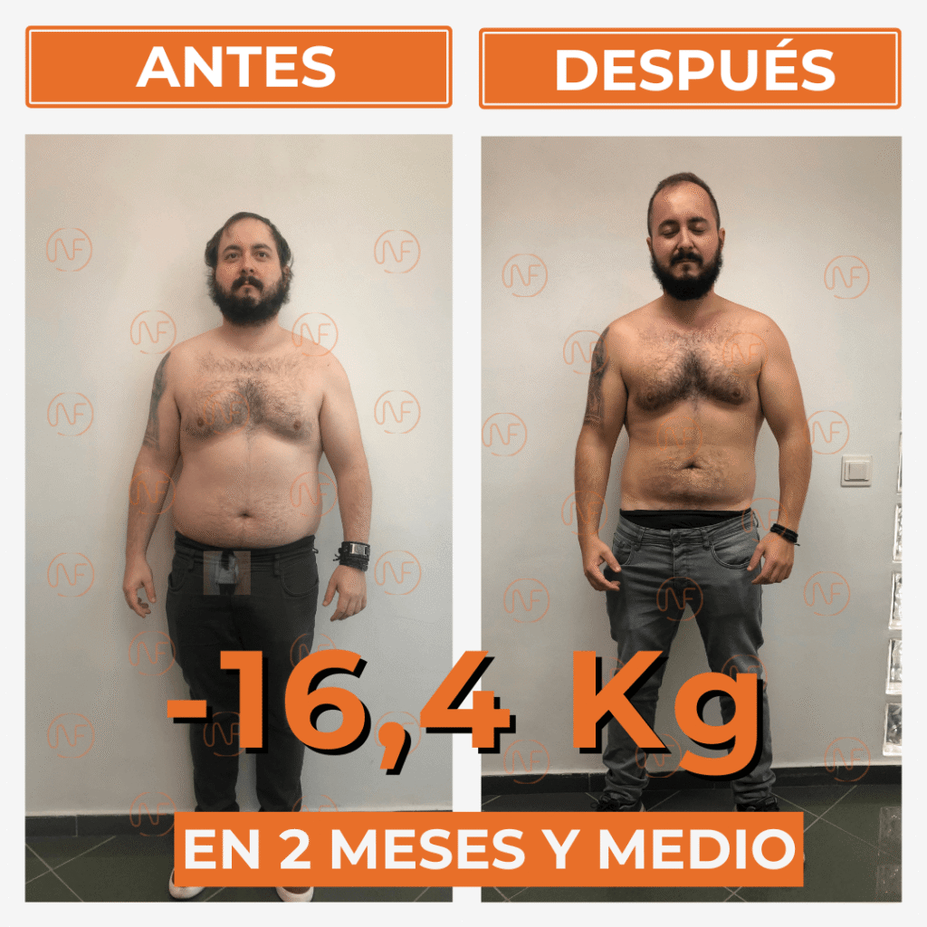 cambio fisico tras mejorar ansiedad y depresion