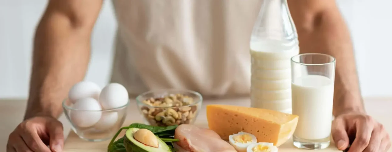 Persona preparada para preparar su comida